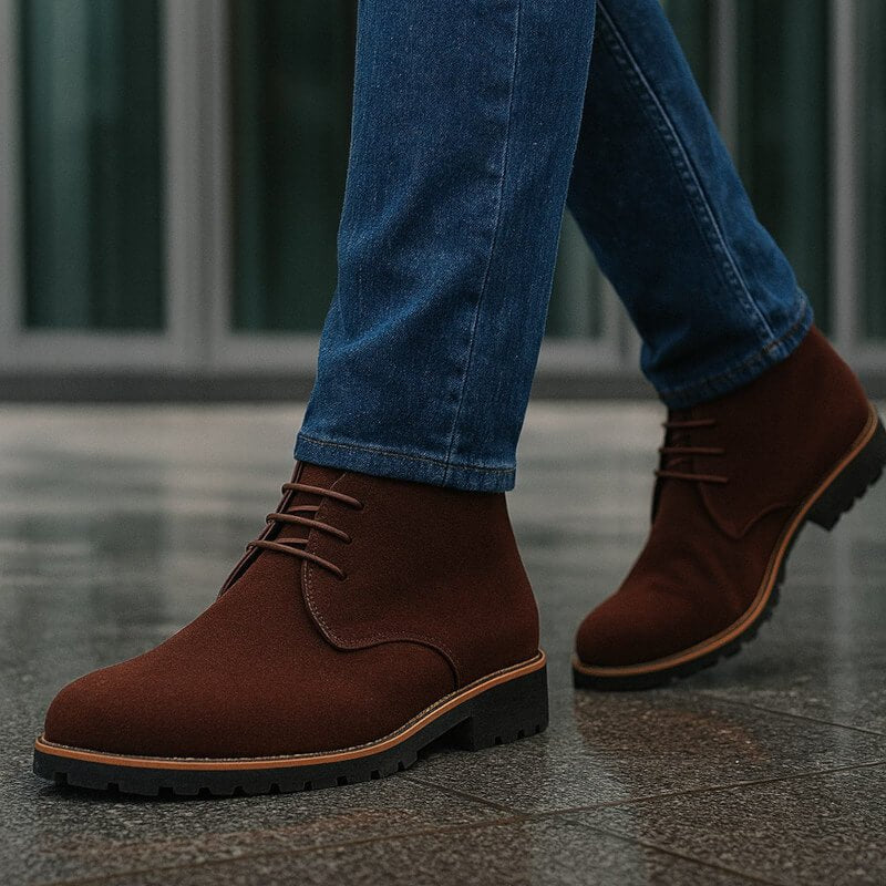 Timeless Suede Mid-Top Boot