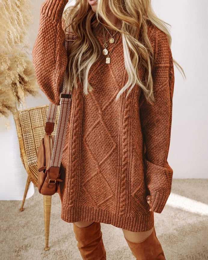 Corsani Knit Sweater Dress