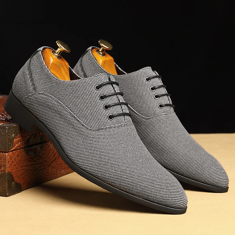 Belford Woven Canvas Oxford