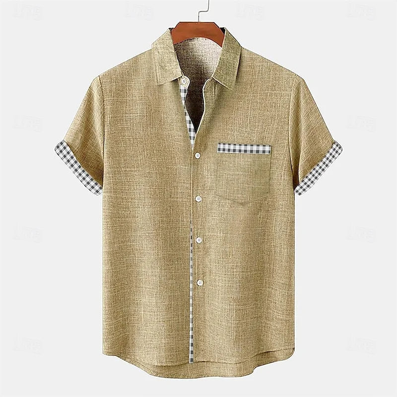 The Cavallé Linen Button-Up Shirt