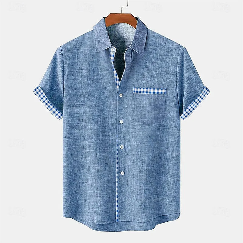 The Cavallé Linen Button-Up Shirt