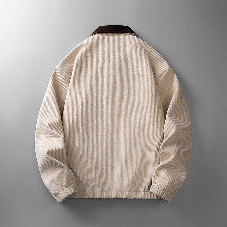 Matteo Corduroy Zip Jacket