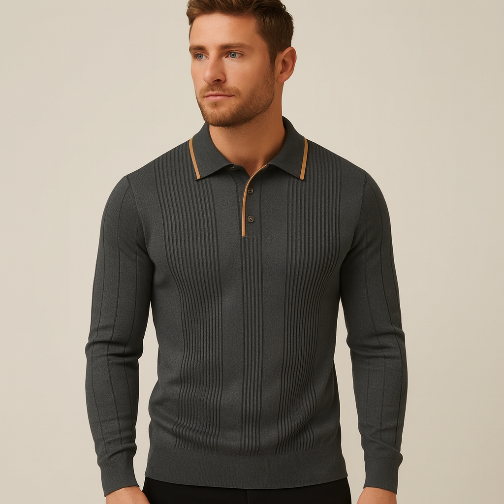 Monarch Long-Sleeve Polo