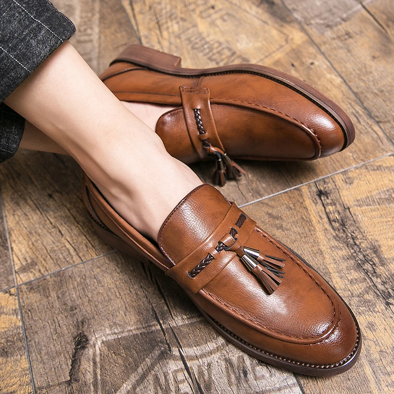 Windsor Leather Tassel Loafers
