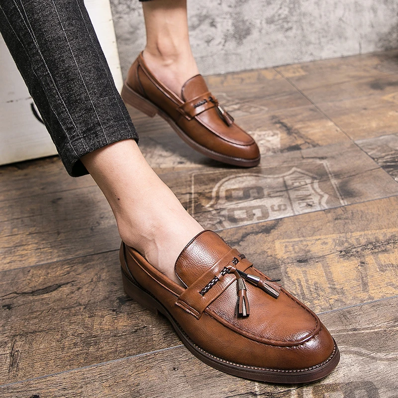 Windsor Leather Tassel Loafers