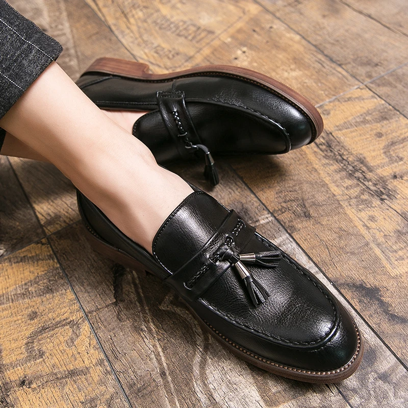 Windsor Leather Tassel Loafers