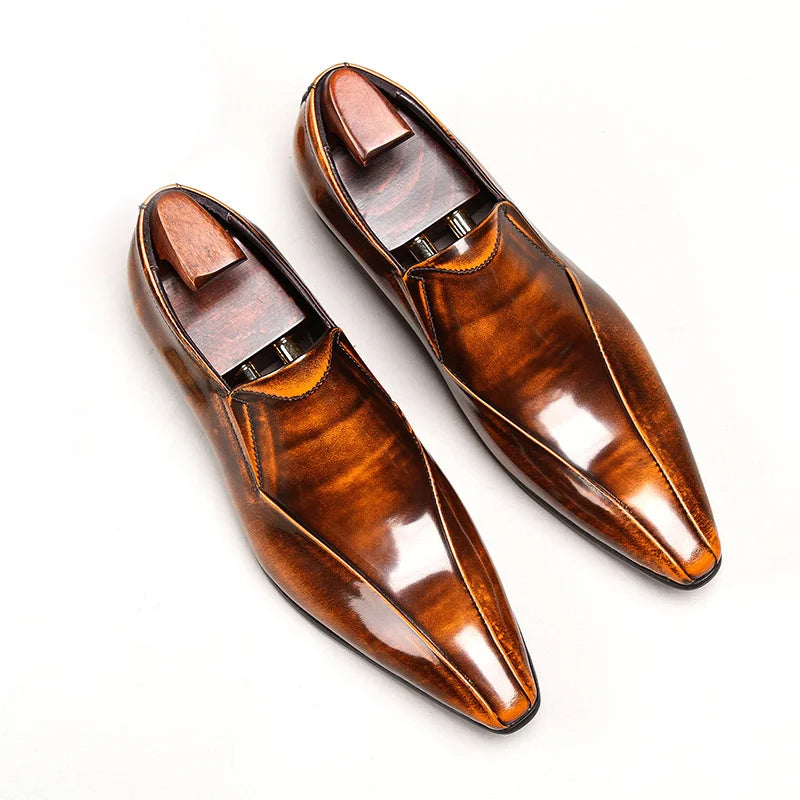 Marquess Burnished Point Loafers