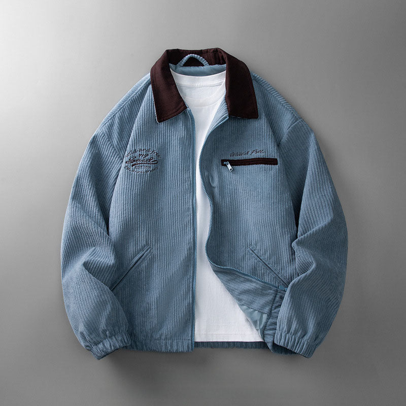 Matteo Corduroy Zip Jacket