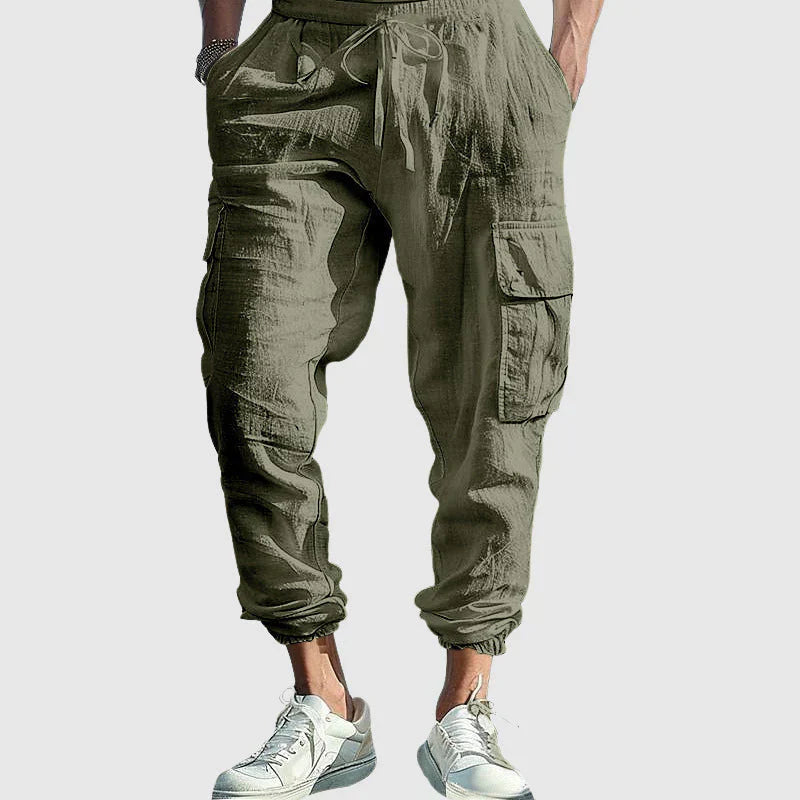 Castano Urban Linen Cargo Pants