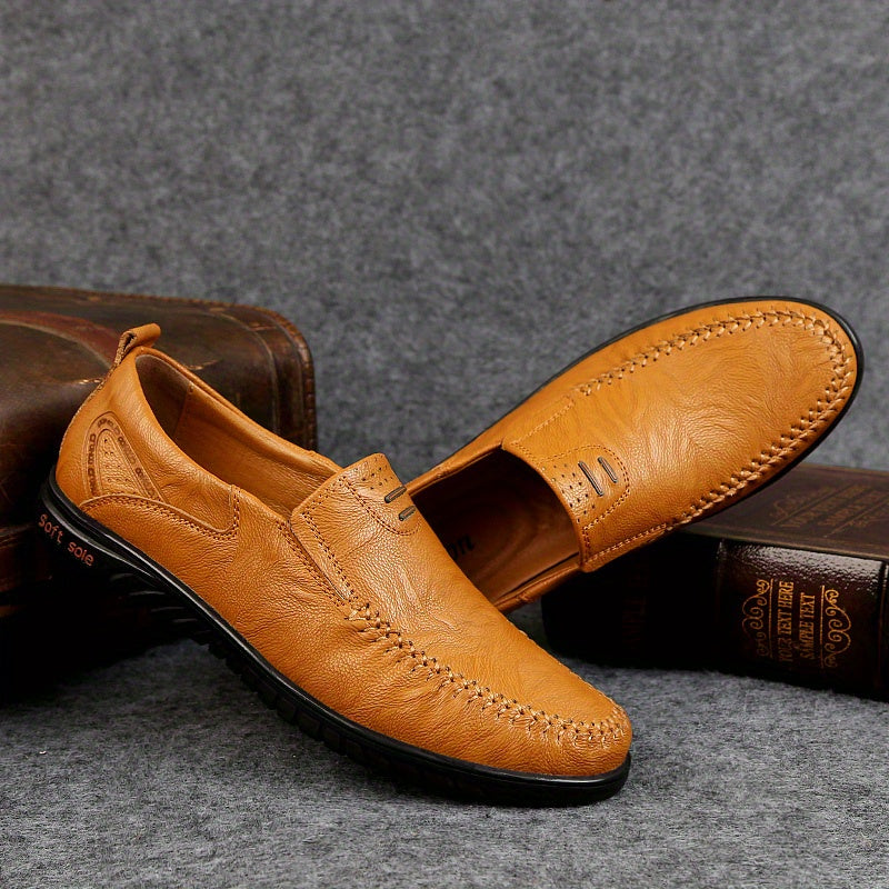 Brevano Leather Loafers