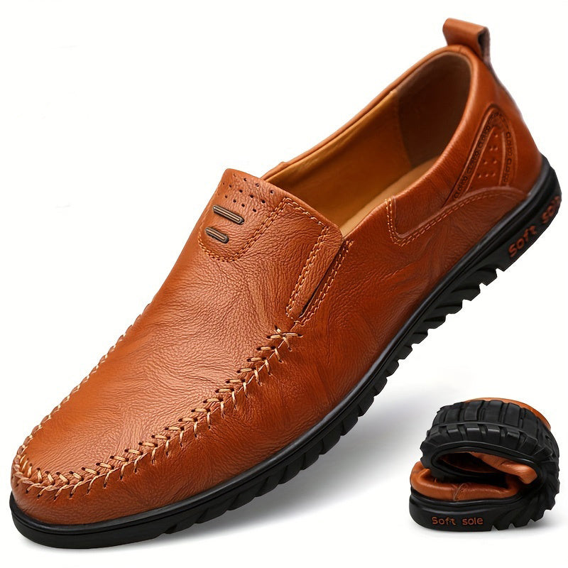 Brevano Leather Loafers