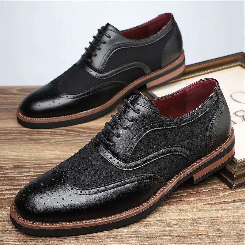 Wexford Leather & Suede Oxfords