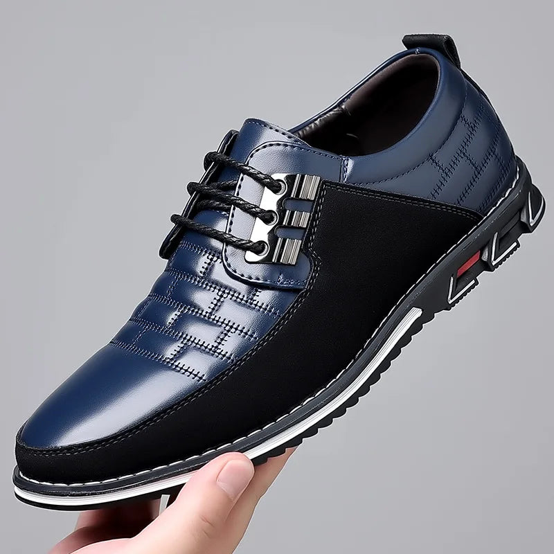 Barclay Woven Leather Oxford