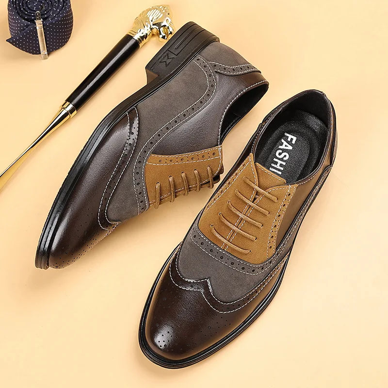 Kingsford Dual-Tone Wingtip Loafer
