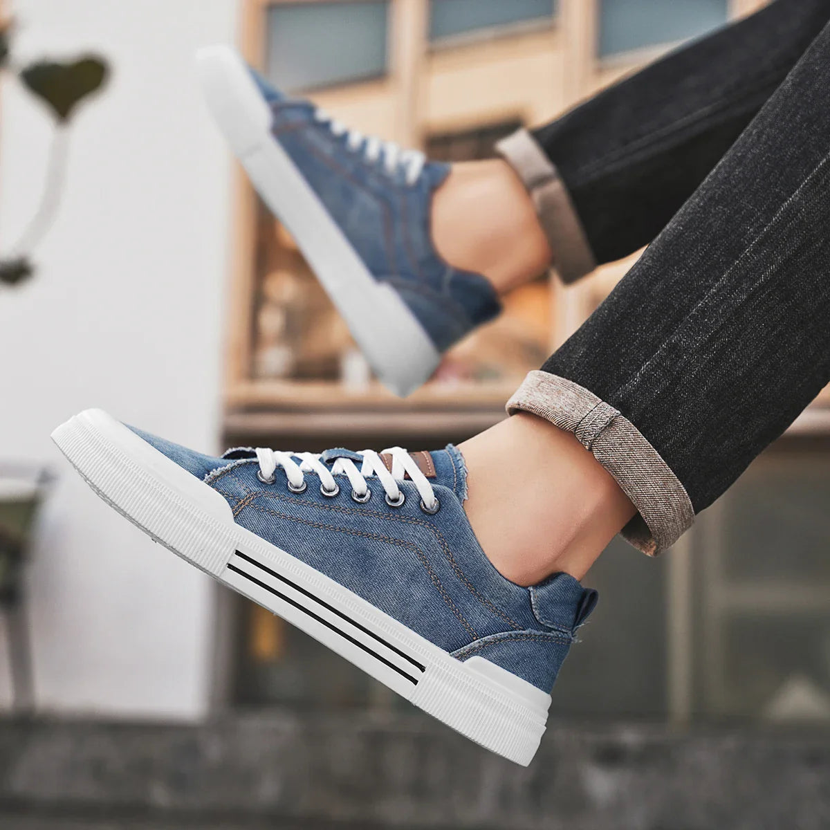 Hudson Denim Platform Sneaker