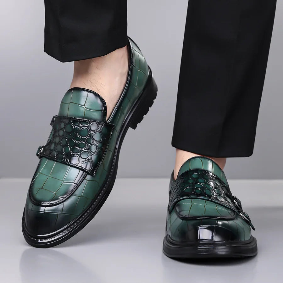 Giovanni Dual Monk Loafers