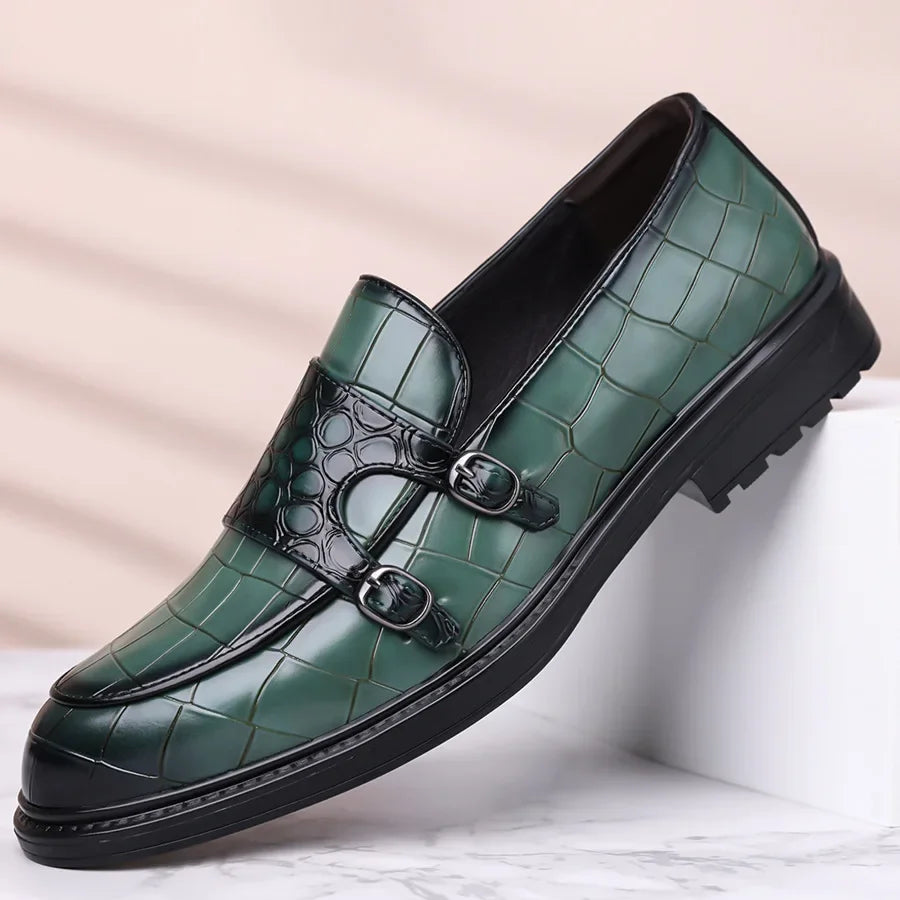 Giovanni Dual Monk Loafers