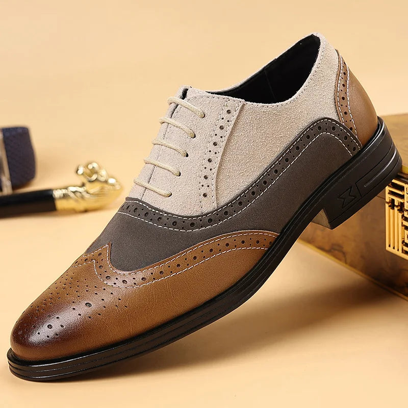 Kingsford Dual-Tone Wingtip Loafer