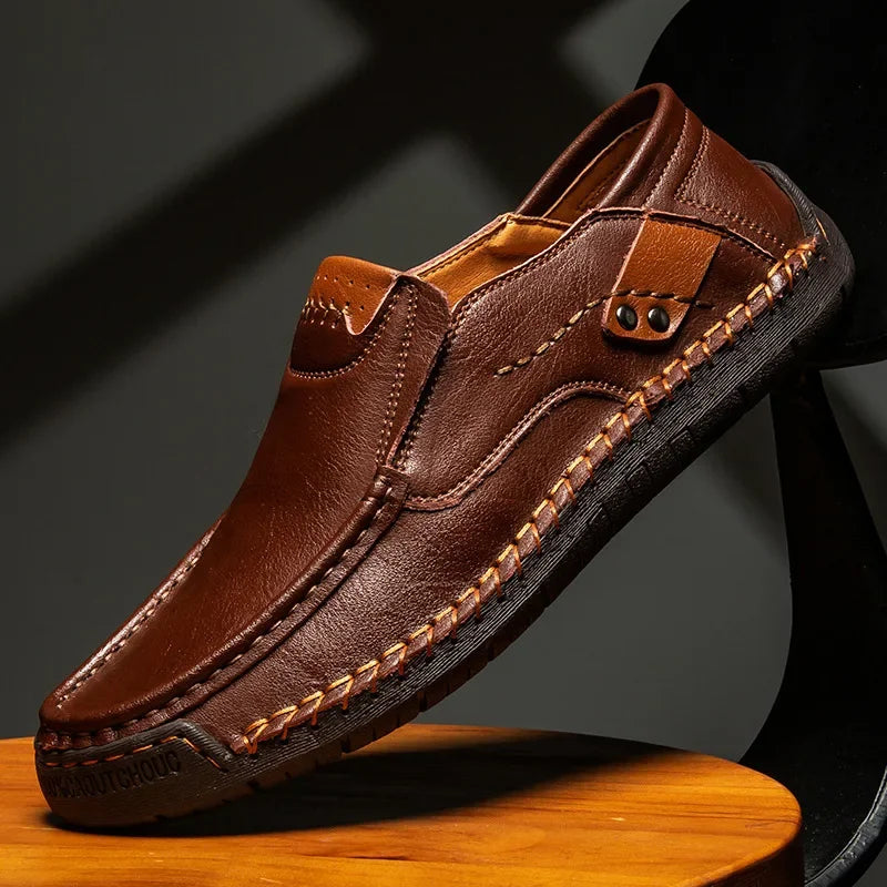Toscano Signature Leather Loafers