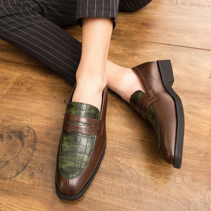 Brunetti Handcrafted Leather Loafers