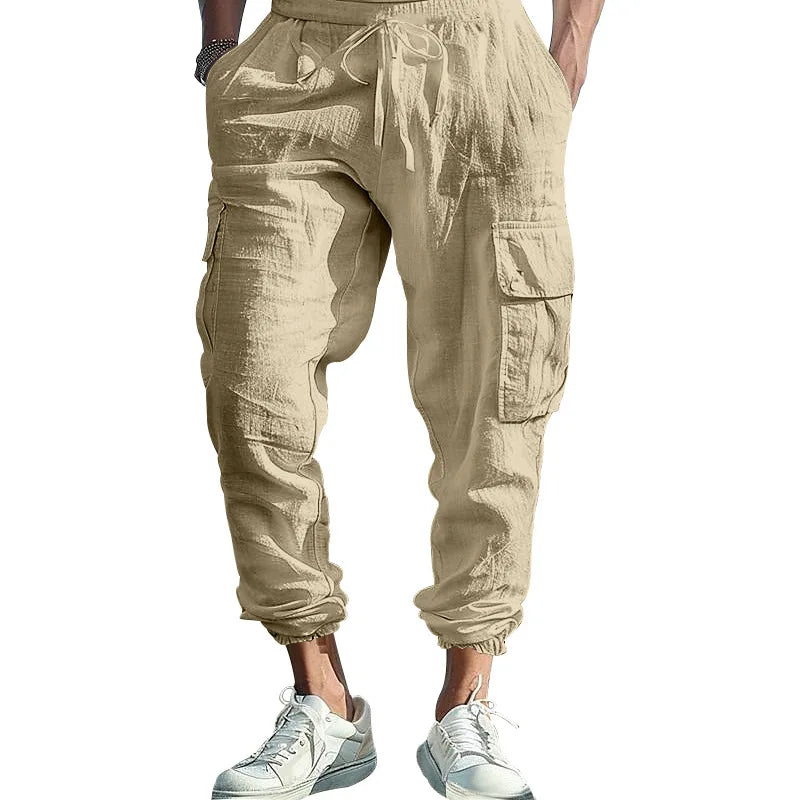 Castano Urban Linen Cargo Pants