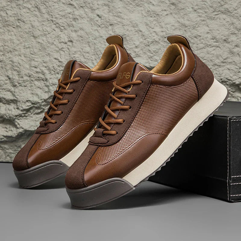 Corvanni Heritage Leather Sneakers