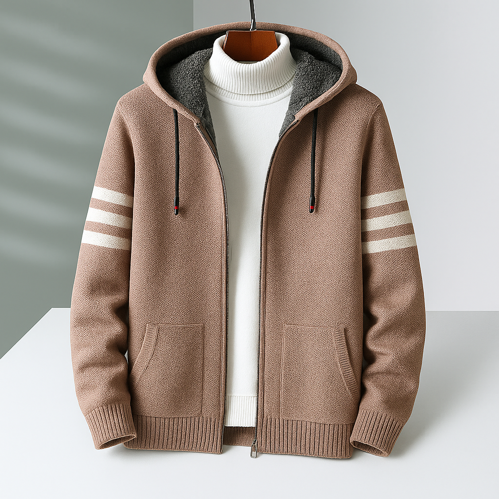 Harrison Knit Hooded Jacket