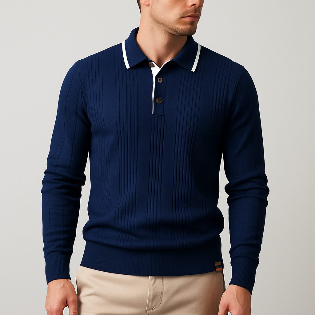 Monarch Long-Sleeve Polo