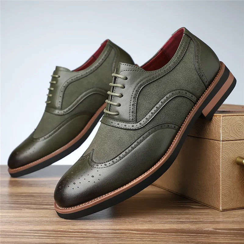 Wexford Leather & Suede Oxfords