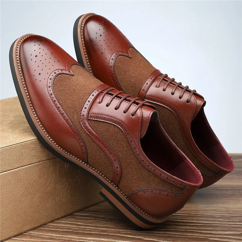 Wexford Leather & Suede Oxfords